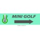 PANNEAU MINI GOLF DIRECTIONNEL - 700 X 200 X 10