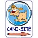 PANNEAU CANI-SITE ESPACE POUR CHIEN DIRECTIONNAL -  400 x 300 x 10