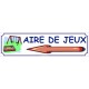 AIRE DE JEUX D - 700 X 200 X 10