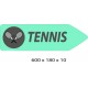 FLECHE SIGNAL TENNIS DIRECTIONNEL -  600 X 180 X 10