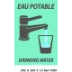 PANNEAU EAU POTABLE 2L- 200 X 300 X 10