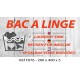 PANNEAU BAC LINGE 200 X 400 X 5