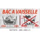 PANNEAU BAC VAISSELLE 200 X 400 X 5